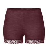 Woolen Lace Lace Trim Wool And Silk Boyleg | Vivid Brown 70832-2421